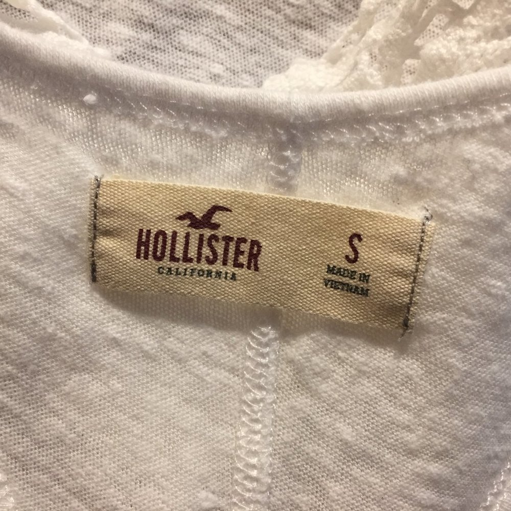 Hollister Flowy BoHo Tank W/Lace Trim (like NEW) - Picture 12 of 16